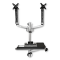 Startech.Com Wall Mounted Computer Workstation - Articulating Dual Arm WALLSTSI2